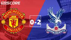 ​แมนเชสเตอร์ ยูไนเต็ด พ่ายคริสตัล พาเลซ คาบ้าน 0-2 หยุดสถิติชนะรวด 3 นัด