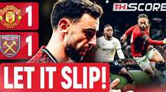 ​แมนยูฯ ฝืด! เปิดบ้านเจ๊า เวสต์แฮม 1-1 ดาโลต์ยิงนำก่อนโดนตีเสมอท้ายเกม