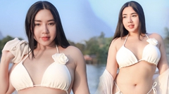 คนิ้ง สุทธิตา ไอดอลสาวสุดแซ่บแห่ง OnlyFans นุ่งบิกินี่ตัวจิ๋ว อวดหุ่นสะบึมเกินต้าน