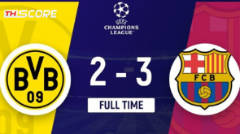 บาร์ซ่าฟอร์มร้อนแรง! บุกเฉือนดอร์ทมุนด์ 3-2 คว้าชัย 5 นัดติด
