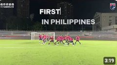 ทีมชาติไทย มุ่งตรงมาสนาม ริซัล เมโมเรียล เพื่อทำการฝึกซ้อมทันที