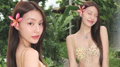 กระปุก พลอยนิรา สวมทูพีซอวดอึ๋มซ่อนรูปเบา ๆ ที่พัทยา ชุดนี้เซ็กซี่ละมุนเว่อร์ !