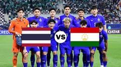 ช่องทางชมสด "ทีมชาติไทย" VS "ทาจิกิสถาน" ยู-23 ฟุตบอล ชิงแชมป์เอเชีย รอบสุดท้าย