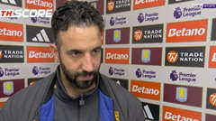 ดีแต่แพ้! "อโมริม" ยันทีมเล่นเยี่ยมแม้โดนวิลล่าสยบ ชี้โชคไม่เข้าข้าง