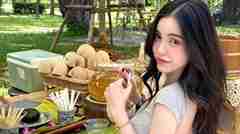 ขนม ศศิกานต์ โชว์หุ่นขาวเซี้ยะ