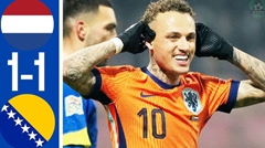 ยูฟ่าเนชั่นส์ลีก - เนเธอร์แลนด์ 1-1 บอสเนียและเฮอร์เซโกวีนา ผ่านเข้ารอบต่อไปด้วยอันดับสอง