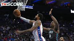 NBA - 76 เซอร์ส 93-116 ดีทรอยต์ พิสตันส์