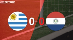 ซัวเรซได้รับใบเหลืองในเกมอำลา อุรุกวัย 0-0 ปารากวัย ยังคงรั้งอันดับ 2 ฟุตบอลโลกรอบคัดเลือกอเมริกาใต้