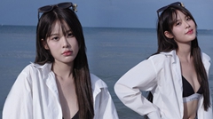 โมบาย พิมรภัส อดีตสมาชิกวง BNK48 แจกความสดใส โชว์เอวบางขาว ๆ ทำเอฟซีฮือฮา