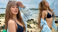 มินนี่ (G)I-DLE ปล่อยทีเด็ด นุ่งบิกินี่อวดหุ่นเพรียวลมเขย่าโซเชียล