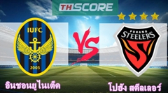 วิเคราะห์บอล：อินชอนยูไนเต็ด VS โปฮัง สตีลเลอร์
