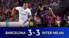 บาร์เซโลน่า 3-3 อินเตอร์ มิลาน | ไฮไลท์การแข่งขัน แชมเปี้ยนส์ลีก 24/25