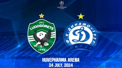 #UCL โดโกเรต์ส รัซกราด VS ดินาโม มินส์ค