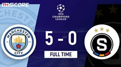 ยูฟ่า แชมเปี้ยนส์ ลีก - แมนเชสเตอร์ ซิตี้ ถล่ม สปาร์ต้า ปราก 5-0 คว้าชัยชนะสองนัดติดต่อกัน