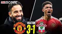 ​ผลการแข่งขันฟุตบอล - แมนยูพลิกกลับมาชนะเซาแธมป์ตัน 3-1 คว้าชัยชนะนัดแรกในรอบ 5 นัด!
