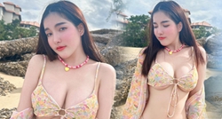 ใบเฟิร์น กุลธาดา ไอดอลสายแซ่บ ปล่อยดาเมจทะลุจอ นุ่งบิกินี่อวดหุ่นเซี้ยะริมหาด