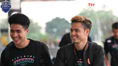 ทัพนักเตะทีมบุรีรัมย์ ยูไนเต็ด เดินทางกลับประเทศไทย