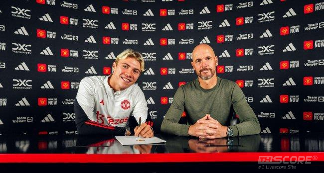 ทางการ: แมนเชสเตอร์ยูไนเต็ดคว้าตัวราสมุส เฮยลุนด์ในราคา 85 ล้าน สัญญาไปถึงปี 2028