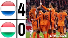 เกมเดือด! เนเธอร์แลนด์ถล่มฮังการี 4-0 ผ่านเข้ารอบต่อไป