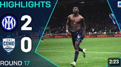 อินเตอร์ มิลาน 2-0 โคโม | ไฮไลท์ เซเรียอา