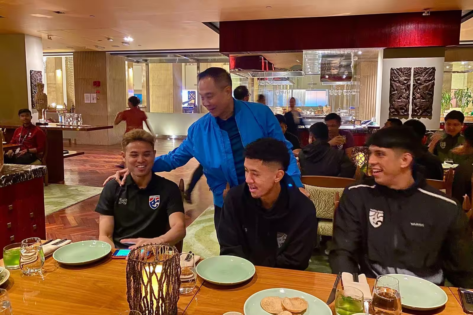 "สมยศ" ให้กำลังใจทีมชาติไทย ก่อนประเดิมเอเชียน คัพ 2023