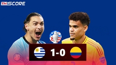 โคปาอเมริกา – โคลอมเบีย 10 คน 1-0 อุรุกวัย และผ่านเข้าสู่รอบชิงชนะเลิศจะพบกับอาร์เจนตินา