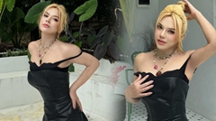 เอ ศุภชัย แจกความสดใส สวมชุดเปิดไหล่โชว์ผิวขาวเนียนเล่นน้ำ อื้อหือ  สวยเซ็กซี่ขึ้นทุกวัน