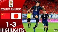 ไฮไลท์ | จีน 1-3 ญี่ปุ่น | ฟุตบอลโลก รอบคัดเลือก โซนเอเชีย