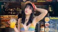 วีรยา จาง ไอดอลสาวอดีตสมาชิก BNK48 นุ่งบิกินี่แชะภาพริมหาดที่กระบี่