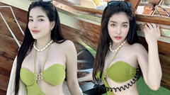 ใบเฟิร์น กุลธาดา จัดเต็มความแซ่บ ในชุดว่ายน้ำสุดเซ็กซี่-เว้าข้าง ทำเกาะล้านฮอตฉ่า