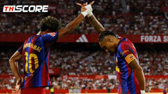 ลาลิกา - เซบีย่า 1-3 บาร์เซโลน่า