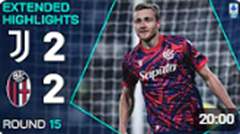 ยูเวนตุส 2-2 โบโลญญ่า | ไฮไลท์การแข่งขันเซเรียอา 24/25