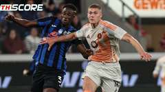 หยุดสถิติไร้พ่าย 19 นัด！โรม่า แพ้ อตาลันต้า 1-2