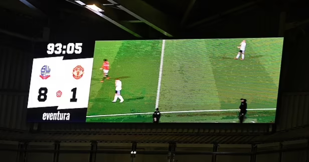 ความล้มเหลวอันน่าสังเวช! ทีมแมนเชสเตอร์ ยูไนเต็ด U21 แพ้โบลตัน วันเดอเรอร์ส ทีมจากลีกวัน 1-8