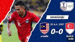 ไฮไลท์การแข่งขัน มาเลเซีย 0-0 สิงคโปร์ | อาเซียนฟุตบอลแชมเปียนชิพ