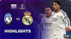 อตาลันต้า 2-3 เรอัล มาดริด | ไฮไลท์การแข่งขันยูฟ่าแชมเปียนส์ลีก 24/25