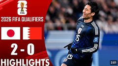 ญี่ปุ่น 2-0 บาห์เรน | ไฮไลท์ ฟุตบอลโลก รอบคัดเลือก โซนเอเชีย
