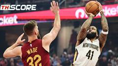 NBA - คลีฟแลนด์ คาวาเลียส์ 141-118 นิวออร์ลีนส์ พีลิแกนส์