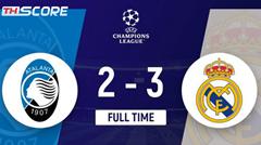 เรอัล มาดริด 3-2 อตาลันต้า เอ็มบัปเป้ยิงไป 50 ประตูในแชมเปี้ยนส์ลีก + รีไทร์ด้วยอาการบาดเจ็บ