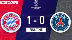 ยูฟ่าแชมเปียนส์ลีก - บาเยิร์น มิวนิค ชนะ ปารีส แซงต์-แชร์กแม็ง 1-0