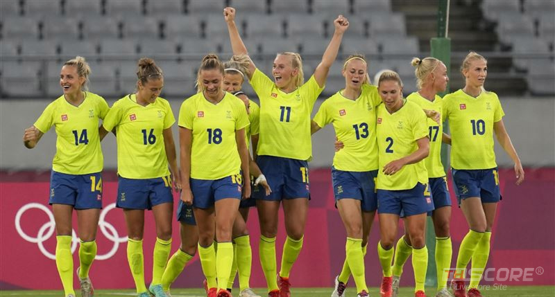 พรีวิว:สวีเดน(ญ) VS สหรัฐอเมริกา(ญ)--บทวิเคราะห์ คาดการณ์11ผู้เล่นตัวจริง