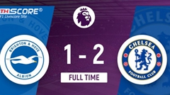ชนะ 4 นัดติดต่อกัน! เชลซี 2-1ไบรท์ตัน ขึ้นมาอยู่อันดับที่ 6