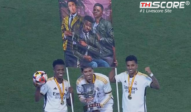 ความคิดสร้างสรรค์! วินิซิอุส, โรดรีโก้ และเบลลิงแฮมชูโปสเตอร์GTAสายเรอัลมาดริด