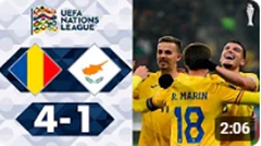 โรมาเนีย พบ ไซปรัส 4-1 ไฮไลท์ประตู - ยูฟ่าเนชั่นส์ลีก 2024