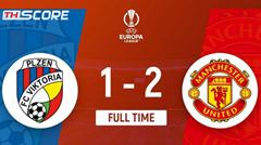 แมนเชสเตอร์ ยูไนเต็ด บุกเฉือนชนะ วิคตอเรีย พิลเซ่น 2-1 คว้าชัยชนะนัดที่ 3 ติดต่อกันในยูโรปาลีก