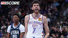 NBA - ยูทาห์ แจ๊ส 101-131 โอกลาโฮม่า ซิตี้ ธันเดอร์