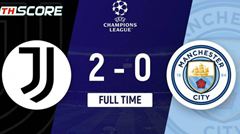 แมนซิตี้แพ้ยูเวนตุส 0-2 10 นัดล่าสุดชนะเพียง 1 นัด