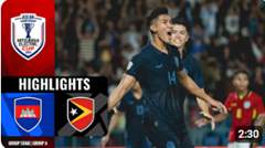 กัมพูชา 2-1 ติมอร์-เลสเต | ไฮไลท์ อาเซียนฟุตบอลแชมเปียนชิพ