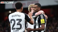 อีเอฟแอลคัพ: นิวคาสเซิลชนะอาร์เซนอลด้วยสกอร์รวม 4-0 ทะยานเข้าชิงชนะเลิศ