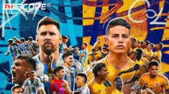 ​"อาร์เจนตินา vs โคลอมเบีย: ศึกชิงชนะเลิศโคปาอเมริกา เมสซีปะทะเจมส์ โรดริเกซ"